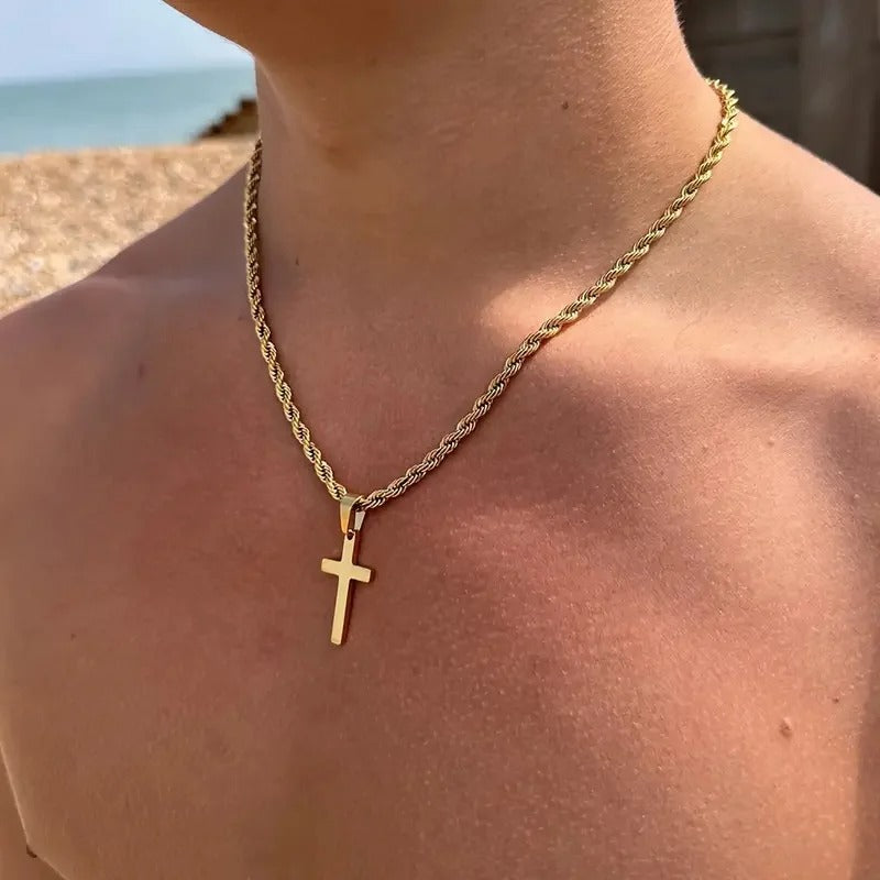 Noah | Cross Pendant Necklace
