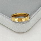 Dorian | Hammered Gold Ring